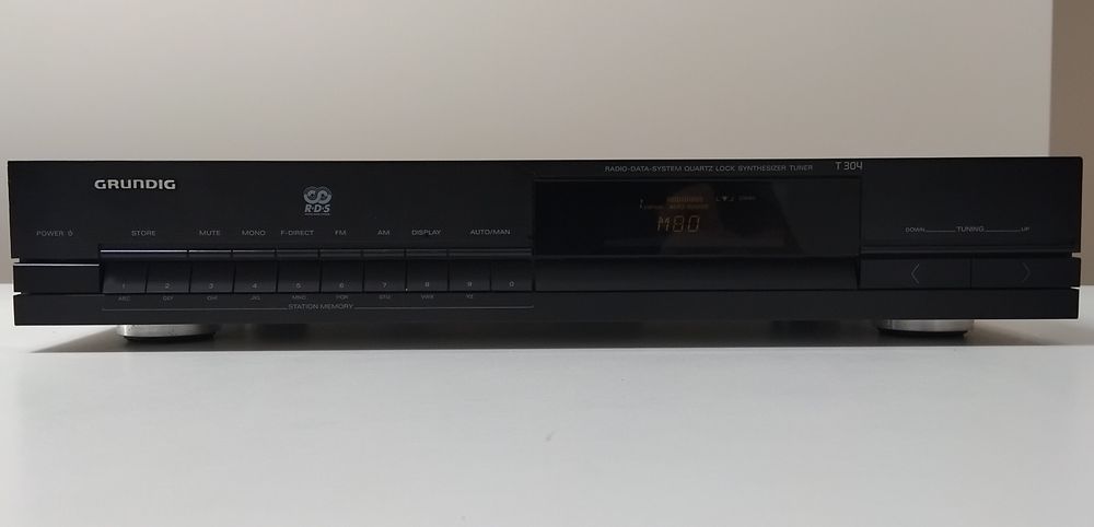 GRUNDIG Tuner com RDS Sintonizador Rádio T-304