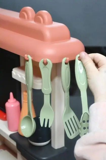 Дитяча кухня з парою і водою, зі світлом і звуком