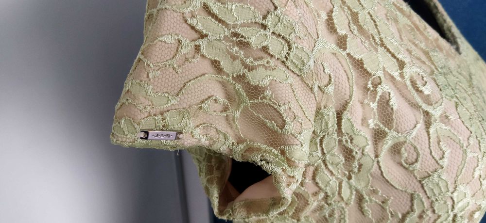 zielona / pistacjowa sukienka J&R