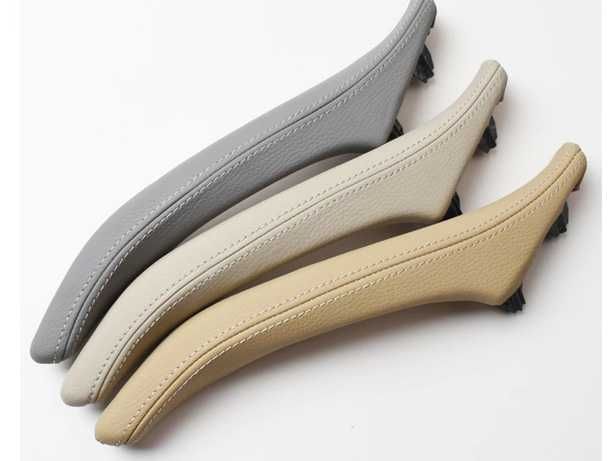 KIT Puxadores Pegas Interiores Pegas Portas BMW F10 F11 F18 (Pele) (NOVO)