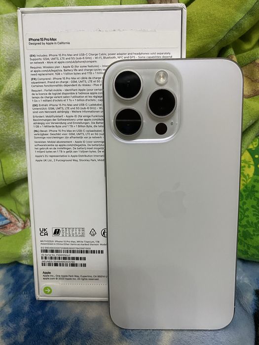 apple iphone 15 pro max 1tb - купить телефоны и аксессуары - Цена