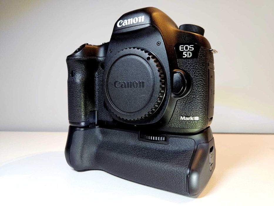 Canon 5D mark III mk 3 + grip, migawka 55.400 zdjęć