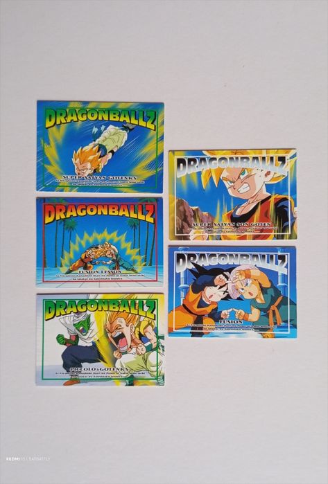 Cartas dbz Dragon Ball Z série Memorial Photo reedição 1996   Cada 1€