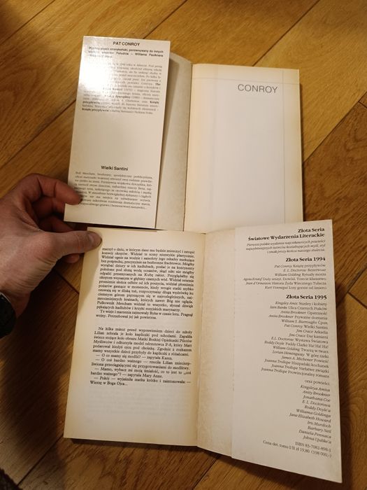 Wielki Santini - Pat Conroy  Tom 1 i 2 - Dwa tomy Komplet