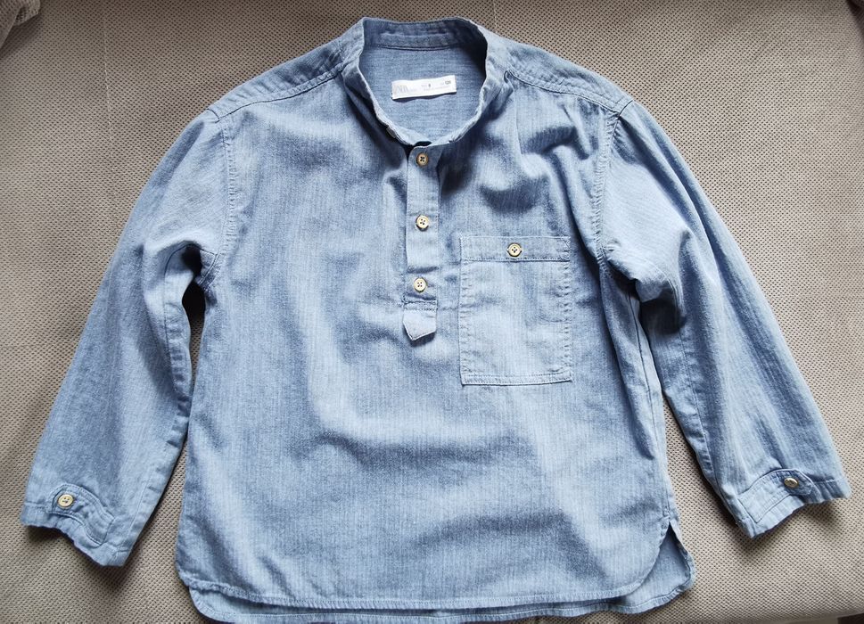 Koszula firmy Zara dla chłopca rozmiar 128 na 8 lat