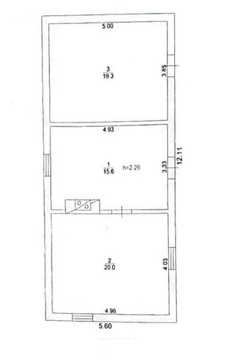 ПРОДАЖ будинку 54,9 м² + 16 соток приват.землі