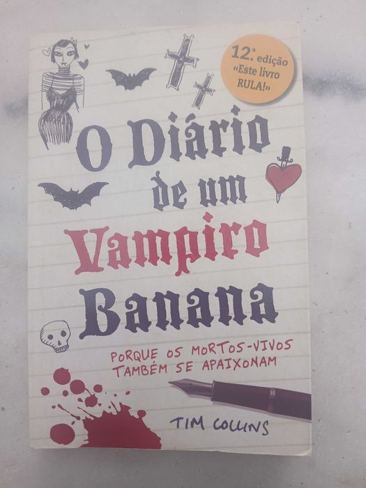 Livro O Diário de um Vampiro Banana