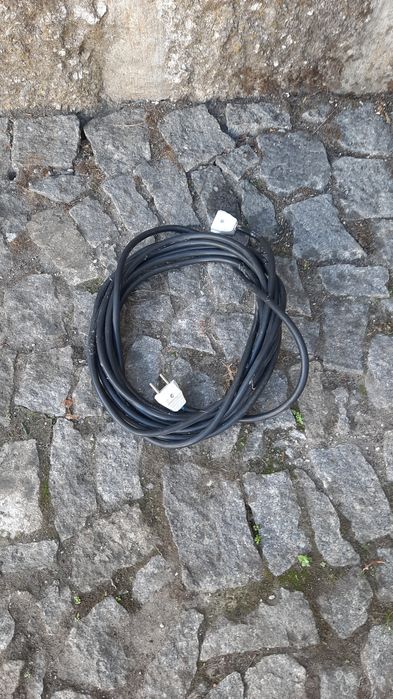 Fios elétricos, extensões de 7,13 e 25m