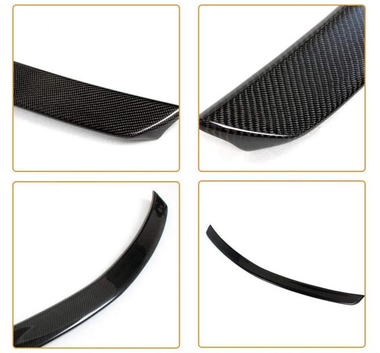 LIP SPOILER AILERON MERCEDES-BENZ W204 C63 AMG NOVO EM CAIXA