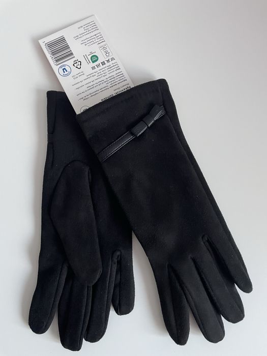 Rękawiczki z kokardką Cleve