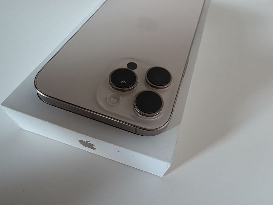 iPhone 16 Pro Max 256 Desert Titanium 100 kondycja