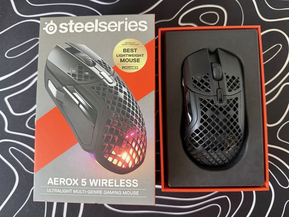 SteelSeries Aerox 5 Wireless Czarny