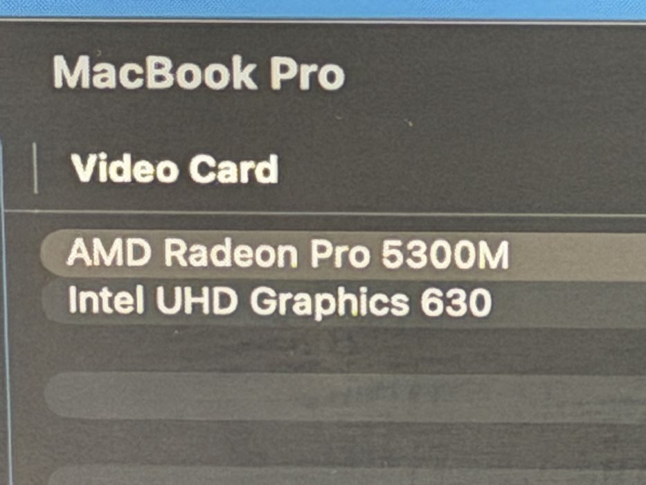 Macbook pro a2141 / 2019 16 pol (specs nas fotos)