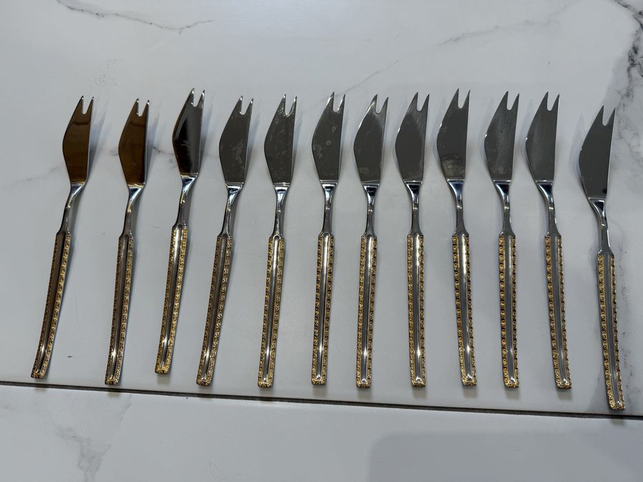 Столовый набор приборов  Solinger , ножи для рыбы , нержав 16/10