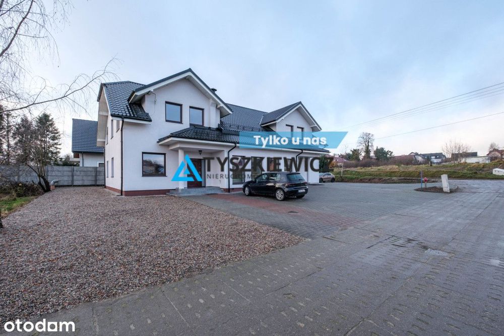 Obiekt z funkcją mieszkania i lokalu usługowego