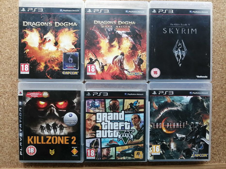 Lote de jogos PS2 e PS3 para venda