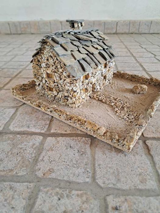Casa artesanal em pedra