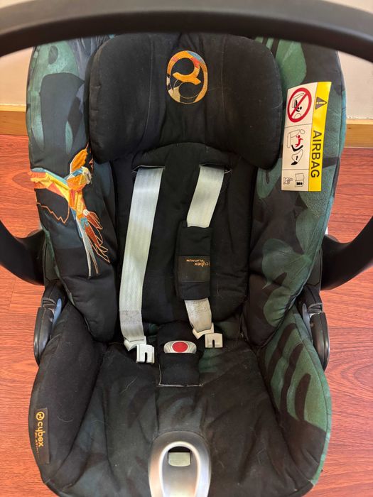 Cadeira Auto Cybex Cloud Q para Bebe (Babycook) (Birds of Paradise Edition)