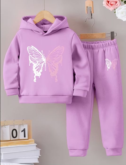 Теплий спортивний костюм для дівчинки 3-4 роки