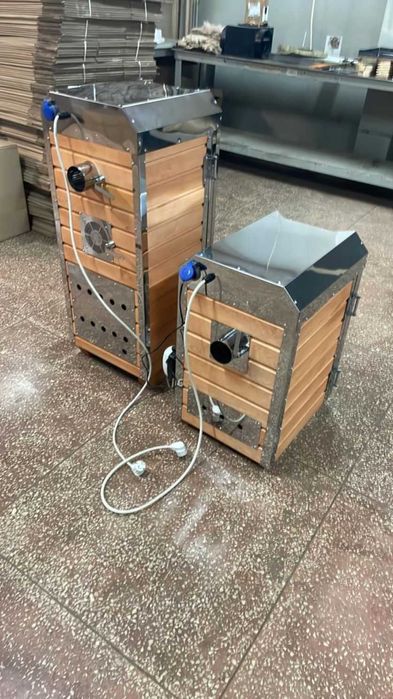 ВІД ВИРОБНИКА! Електро коптильня коптилка 2 в 1 холодного/гаряч копчен