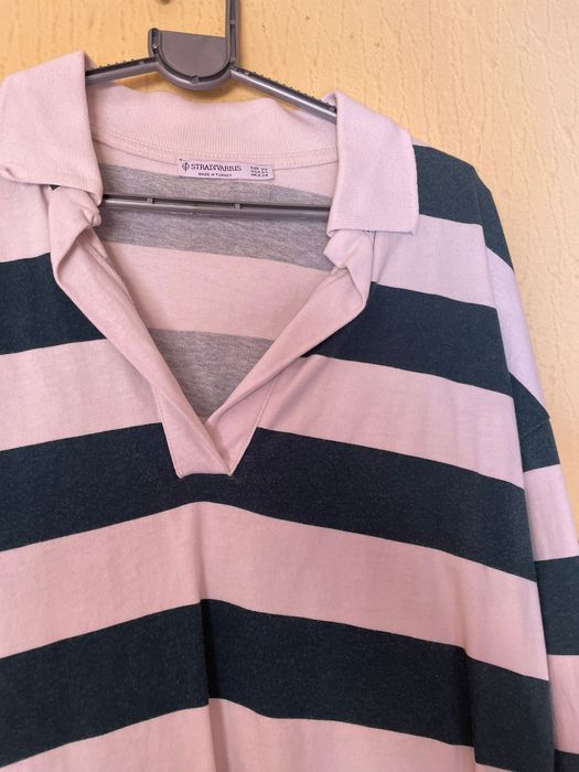 camisola riscas verdes