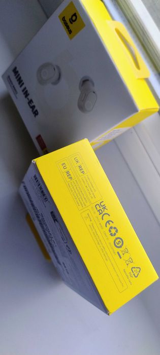 Zestaw Słuchawkowy ETUI Bluetooth WM02 Bowie Baseus White Mini IN-EAR