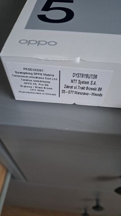 Smartfon oppo A5 pro 5g