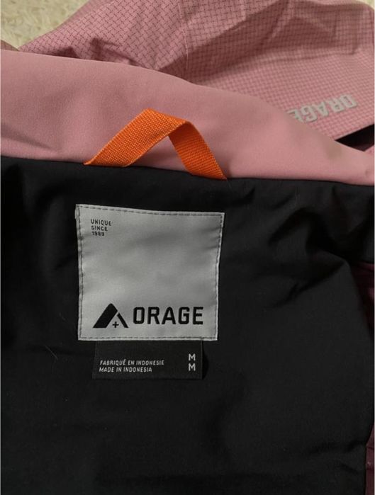 Лижна жіноча куртка нова orange, сноубордична куртка