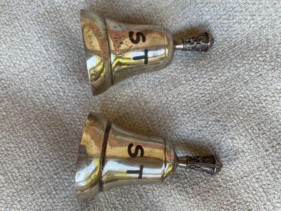 Серебро. Свадебные колокольчики.