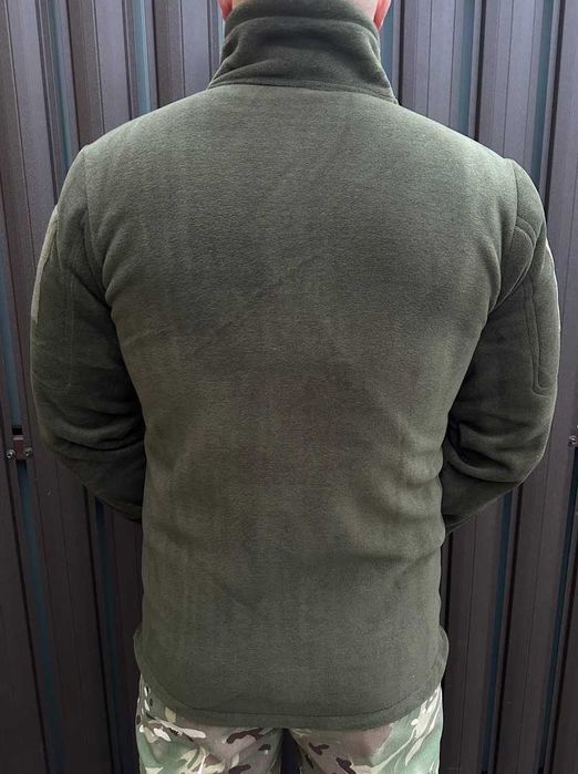 Фліска військова олива \ флиска хаки ЗСУ \ флисовая кофта военная