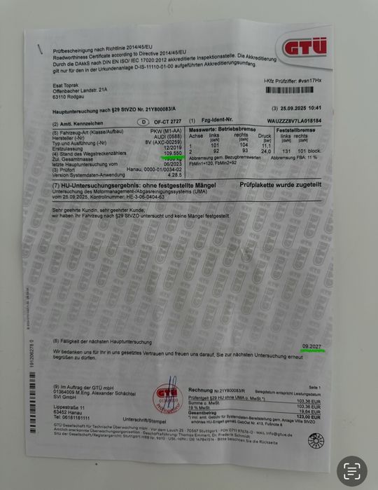 Audi A3  2.0tdi 150km