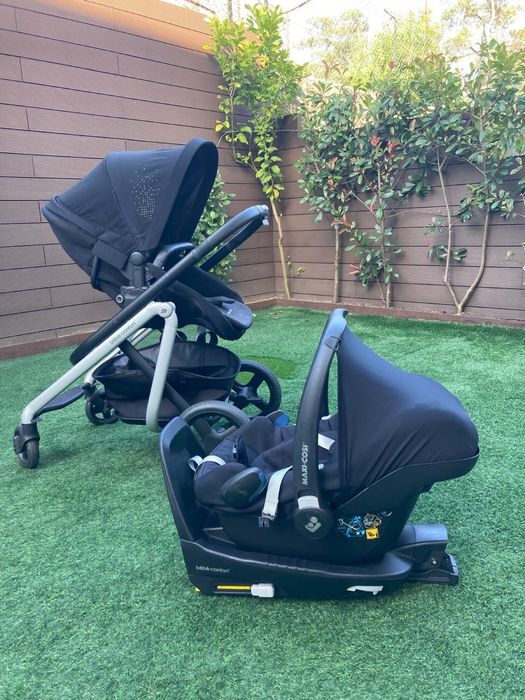 carrinho bébé-confort Lila com Isofix em bom estado