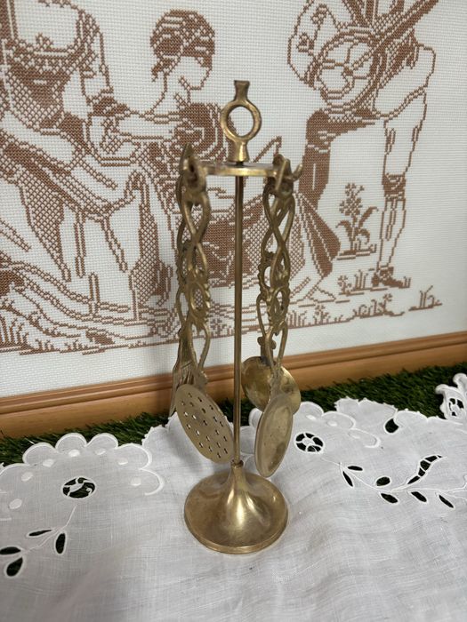 Conjunto de peças em latao