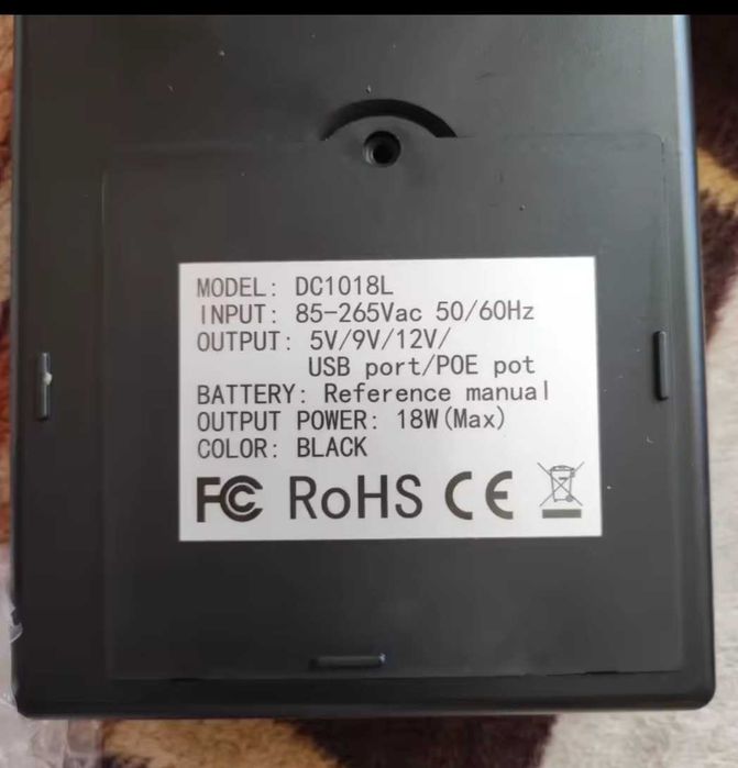 УПС ДБЖ для роутера UPS DC1018L 5V/9V/12V