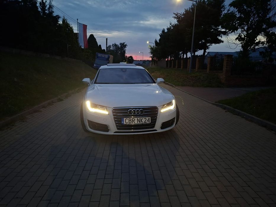Audi A7 Sportback Audi A7 C7 3.0 313 KM Quattro | 2012 | 134 000 km | Bogate wyposażenie