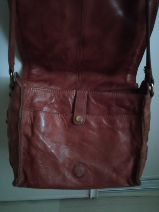 Skórzana torebka damska marki Venezia