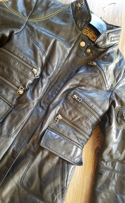 Шкіряна куртка, розмір s