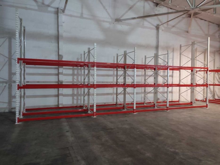 Стелаж на склад, з полками, палети. Консоль в архів та гараж. Стеллаж