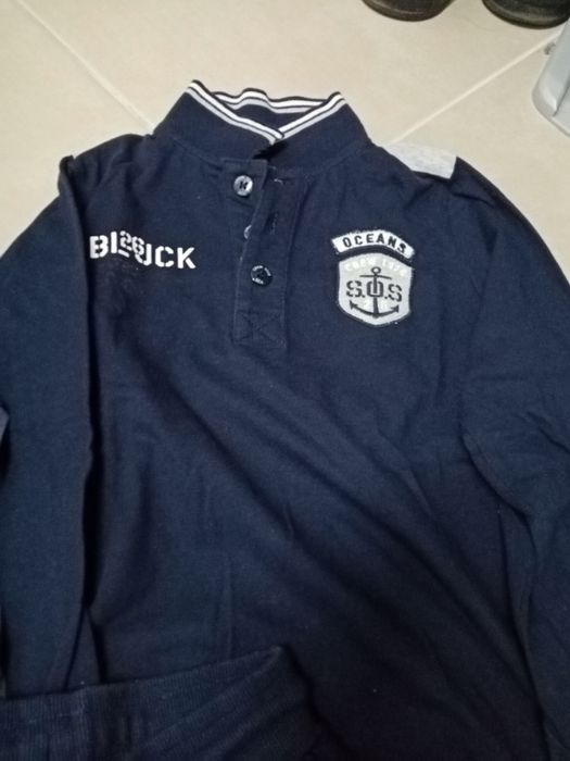 Conjunto calça mayoral e pólos chicco 5 anos