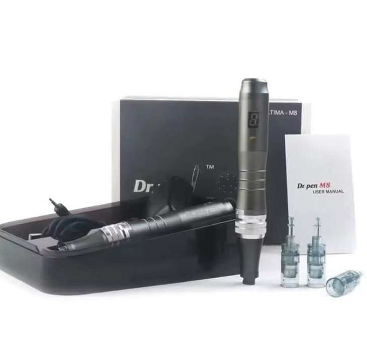 Caneta Profissional de Microagulhamento Dr. Pen M8 - Raramente Usada