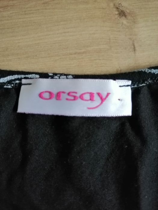 Bluzka ciążowa czarno biała Orsay M L