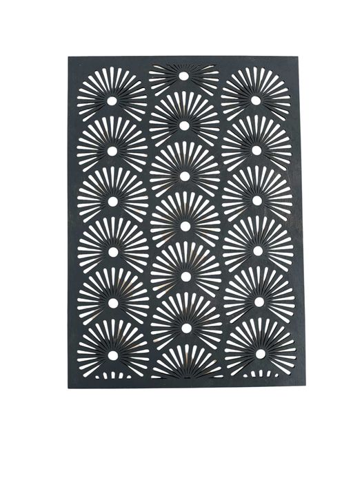 Drewniany panel dekoracyjny efekt 3D – 50x70 cm | 1 szt.