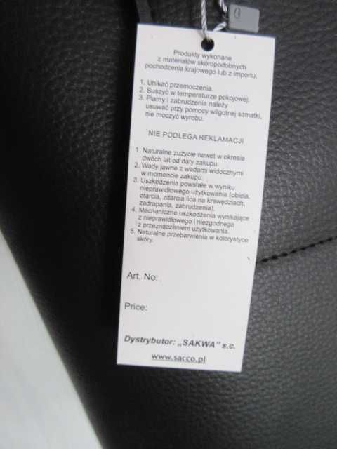 Nowa torebka shopper SACCO na prezent