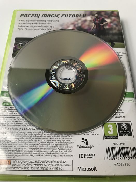 Fifa 15 xbox 360 PL