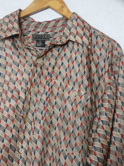 Vintage jedwabna koszula 100% silk streetwear 90's _ L 40