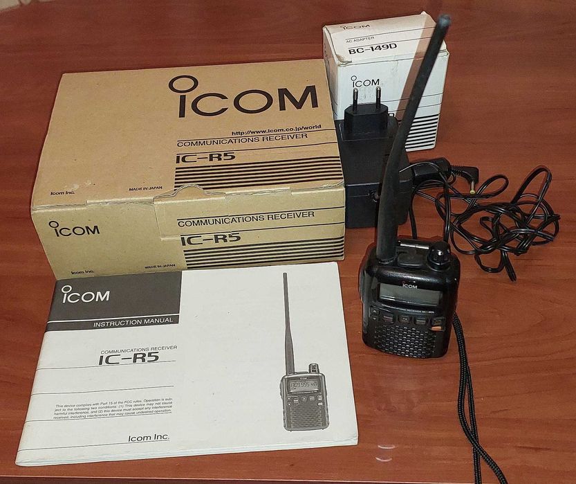 Скануючий радіоприймач ICOM IC-R5: 4 300 грн. - Радіоприймачі Ірпінь на Olx