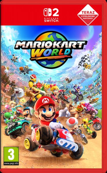 Mario Kart World PL - Nintendo Switch 2 Nowa Nintendo