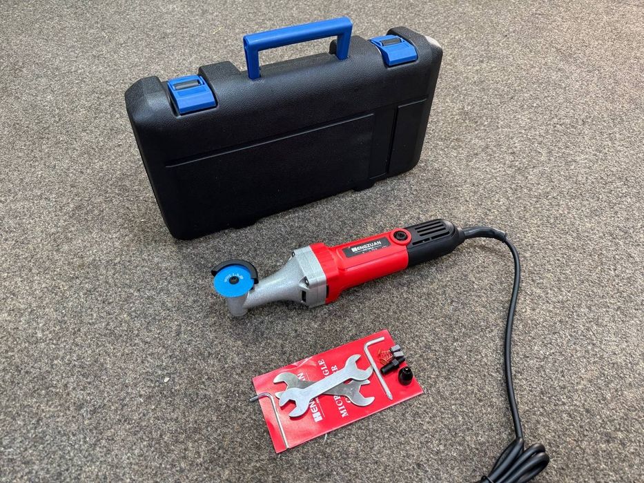 Мощный Гравер на подшипниках +Кейс Регулировка об.  Кутовий Гравер