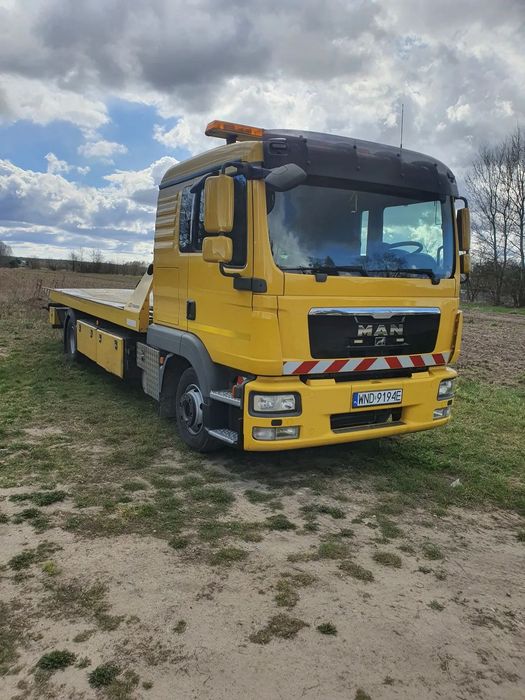 MAN TGL 12.210  MAN TGL12-220 DAF LF Pojazd SPECJALNY platworma nowe opony  klima