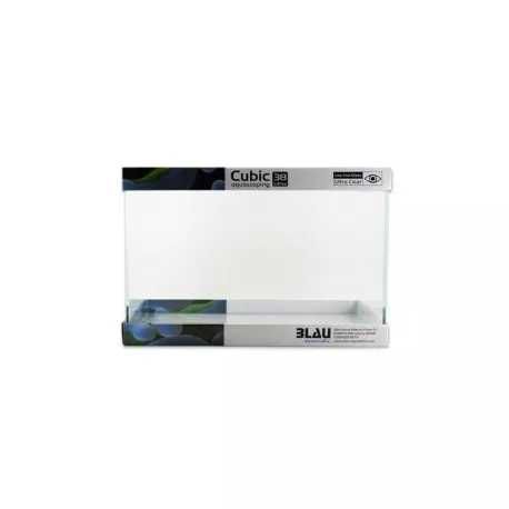 Aquário CUBIC ultra claro para aquascaping 38 L  45X28X30